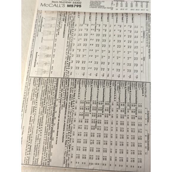 Childs Sewing Patterns 6 In Lot - Picture 9 of 14